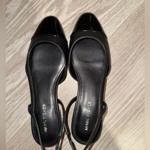 Marc Fisher Black Flats